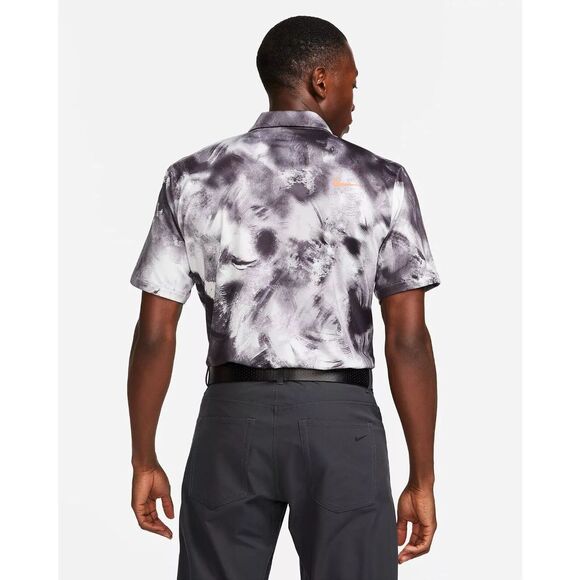 Nike Men's Medium Dri-Fit Tour Golf Polo White Black Grey FD5935-010 NEW - Picture 8 of 14